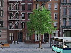 oh god this stranger in the elevator just wrecked my asshole with his huge cock and made me squirt everywhere in this 3d hentai game