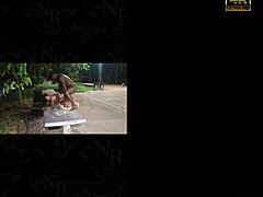 Bruna Santiny 18+ Enjoys Intense Stretching by Huge Thick Cock