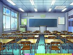 Tenioha 2 - hinata route part 2 - getting my dick wet with a small cutie