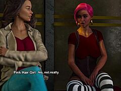 Masturbating hard and cumming over stepmoms new big fake tits in bimbo dream 04