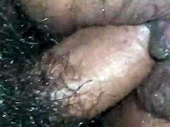 Exploring the intimate close-up of my aunt's mature vagina