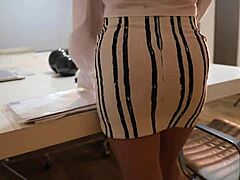 Anal Encounter Leaves Licensed Angeles Ariana Filled with Cream from Her Secretary