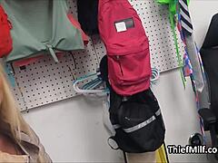 Fit Big Tit Blonde Milf Busted