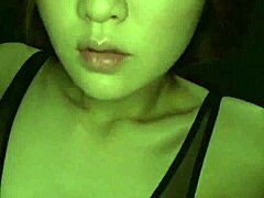 Tomoka Sakurai sucks on two cocks