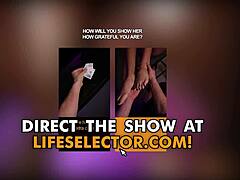 Hot babe alyssa bounty revisits one night stand with intense pov massage and fucking.