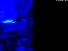 i was takin a homemade shower as an amateur black ebony