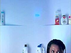 i was takin a homemade shower as an amateur black ebony