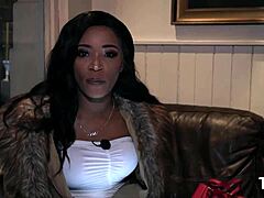 Ebony slut kiki minaj takes double penetration from two hard cocks 🔥