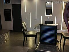 did my husband just fuck me quick in the dining room and cum in my mouth?