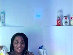 i was takin a homemade shower as an amateur black ebony