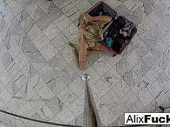 creeper peeper hidden camera catches alix as she dresses casually