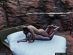 Hombre extraño me dominó en una fiesta y me encantó en 3DXChat 🔥🎉