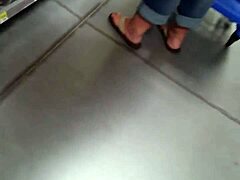 Super Sized Big Ass Displayed Prominently in Tight Jeans