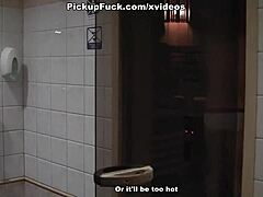 Skinny Girl Gives Head at Stag Party Scene 1