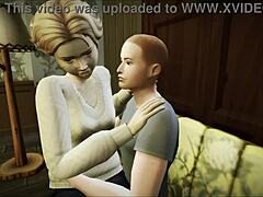 I mean my stepmom's sleepy but stepson is so horny - ep 1 happy sims...