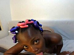 Oh wow, this naughty soft curlers girl plays with my big tits and sucks your cock perfectly with her lips - jhodez1!