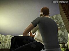 I mean my stepmom's sleepy but stepson is so horny - ep 1 happy sims...