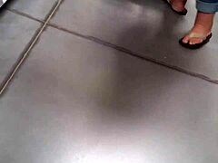 Super Sized Big Ass Displayed Prominently in Tight Jeans