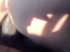 Tulsa pawg makes BBC cum twice with tight pussy creampie blonde milf wife bent over big ass