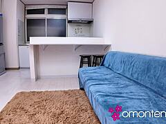 Young wife's secret neighbor affair