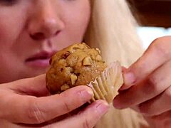 laela pryce and hayden marie totally loving that kitchen fuck session