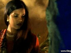 Sensual Indian Milf Delights with Erotic Nude Dancing and Striptease in Brunette Beauty