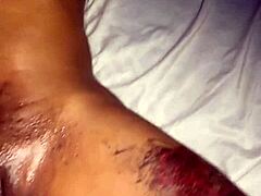 i love how this black babe licks my cock and makes it wet with squirting pussy action