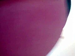 riding dick in reverse cowgirl position with amateurs and cum on pussy