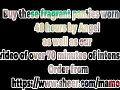 Blonde chubby girl next door with big natural tits does striptease showing huge boobs in french homemade video