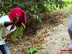 Bbw wife takes two big cock pornstars deep in bush