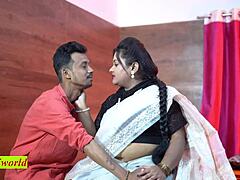 Indian Bengali wife enjoys romantic moments with her ex-boyfriend in a cheating scenario