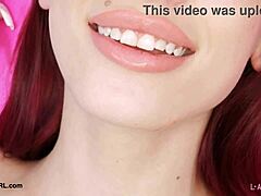 redhead beauty exposes her sexy body