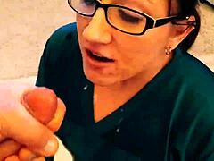 Football Sunday blowjob explosion!