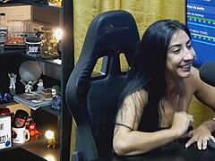 Ruan Shows Cock to Renatinha Mello Who Loves His Balls in Sensual Brazilian Interview