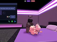 I watched blonde slut take that huge bbc pounding