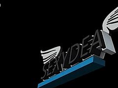 sexydea pov blowing her neighbor's cock in lingerie