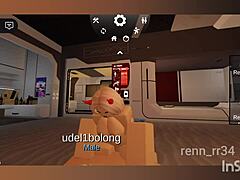 Blonde Boldly Fucked By Catboy In Roblox