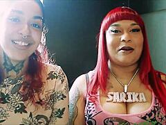 hey, check out sipnplay show featuring carmen tattoo artist?