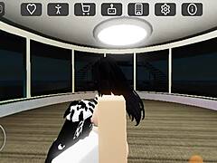 Futa girl dominates cow in intense encounter scene 1