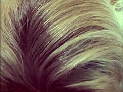 tell me how this blonde cougar drains balls like a dirty whore