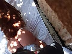 ela, you begged to stop but i kept going until i covered your face with milk in the shower sex toy fun