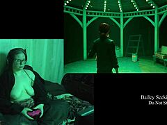 Playing Naked Night Springs with my big ass brunette curves exposed 😏