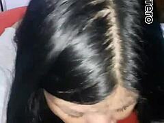 Pregnant Colombian milf boldly enters pornstar casting with intense interracial action