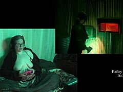 Playing Naked Night Springs with my big ass brunette curves exposed 😏