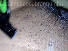 Hey my husband is depilating me all smooth because my lover prefers me hairless like this 😏✨