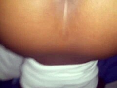 In a steamy encounter, the ebony princess explores her juicy desires with intense passion.