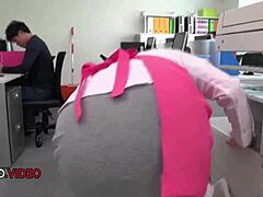 Chihiro akino offers intense oral experiences for office lady enthusiasts