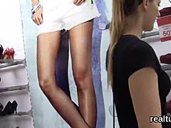 glamorous czech kitten gets tempted in the mall and drilled pov 😏