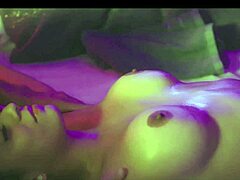 Colombian masseuse sucks huge cock and gets oiled pussy fucked hard