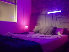 Colombian masseuse sucks huge cock and gets oiled pussy fucked hard